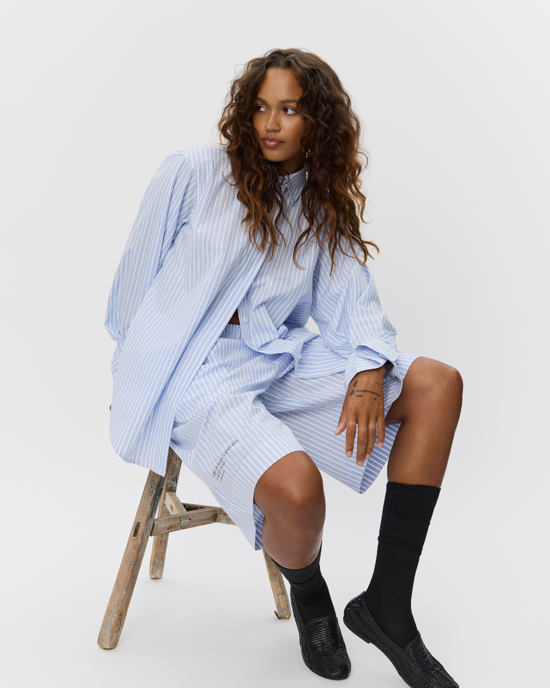 Sofie Schnoor WOMEN ABBYSW MOOMIN SKJORTE Skjorte 5092 Blue striped