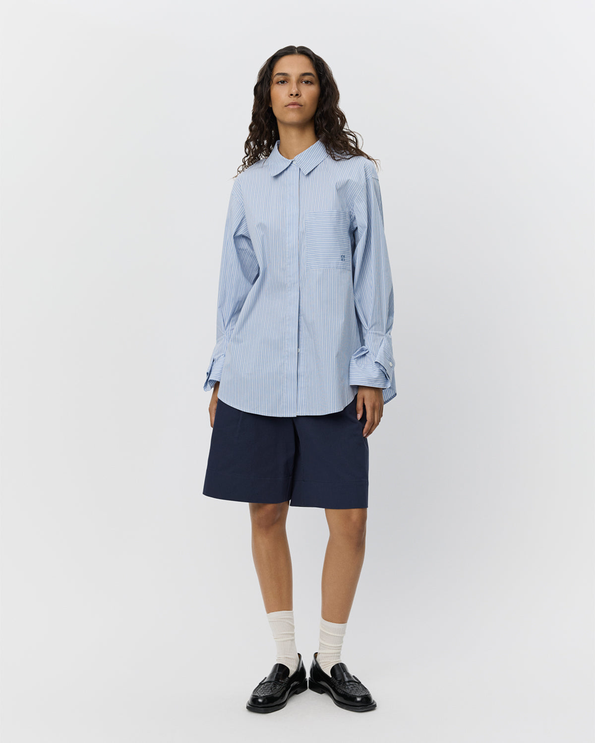 Sofie Schnoor WOMEN ABBYSW SKJORTE Skjorte 5092 Blue striped