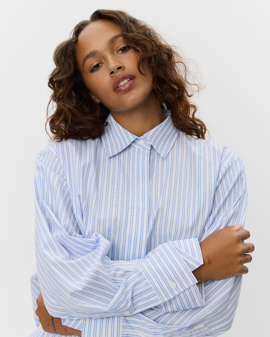 Sofie Schnoor WOMEN ABBYSW MOOMIN SKJORTE Skjorte 5092 Blue striped