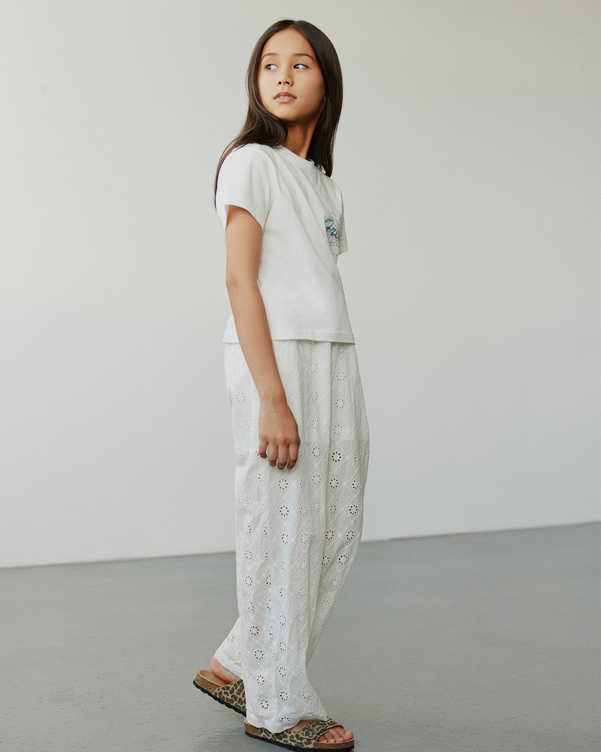 Sofie Schnoor YOUNG ABIGALESY HIGH WAIST BUKS Buks 0124 Snow white