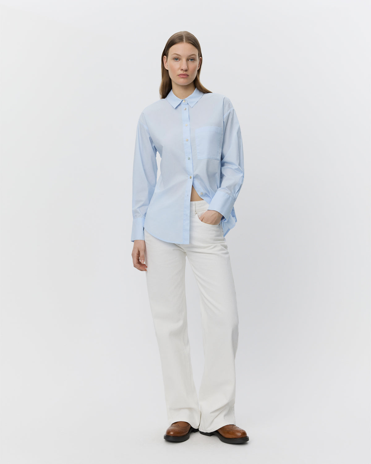 Sofie Schnoor WOMEN ADALENESW SKJORTE Skjorte 5063 Light blue
