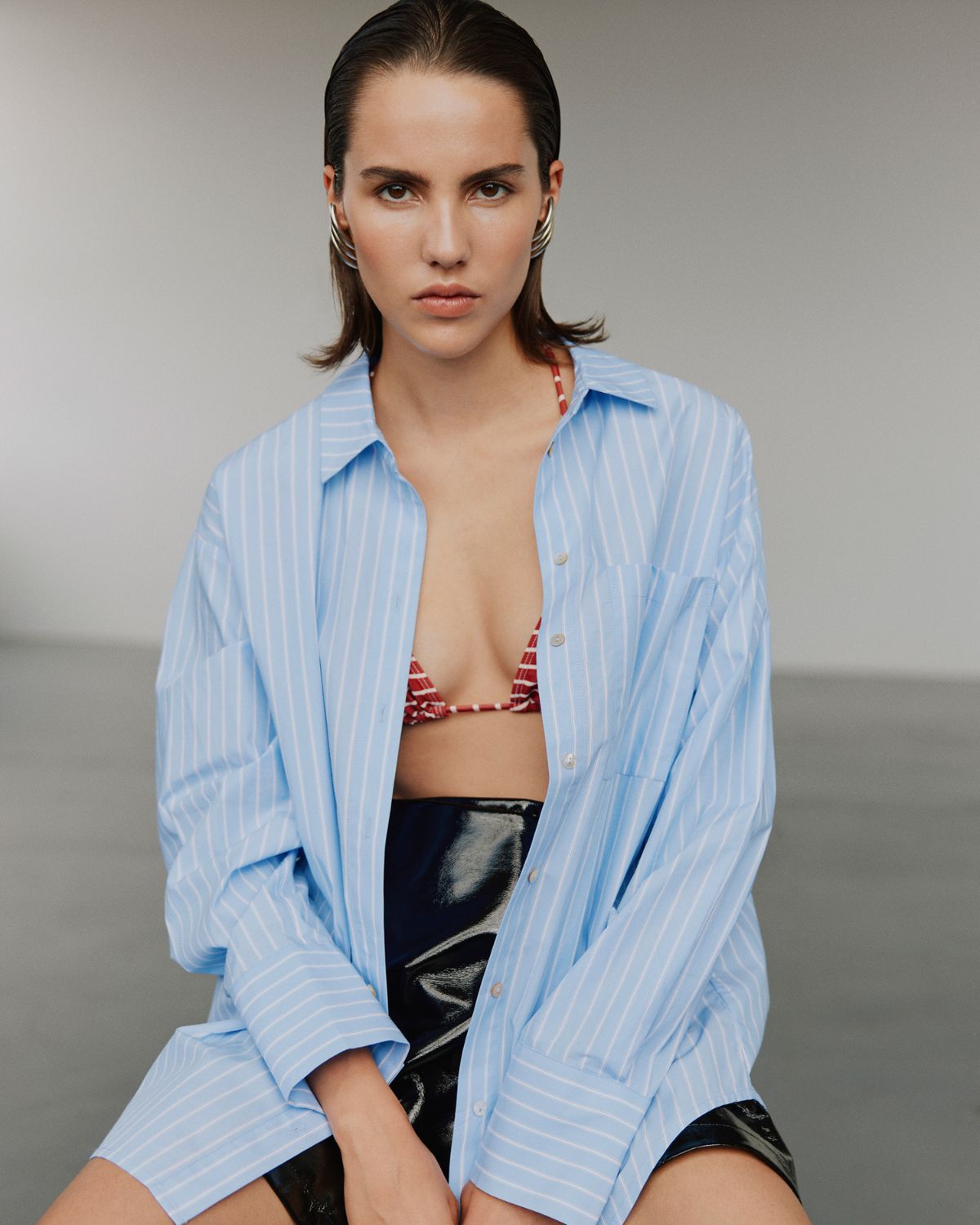 Sofie Schnoor WOMEN ADALENESW SKJORTE Skjorte 5094 Light Blue striped