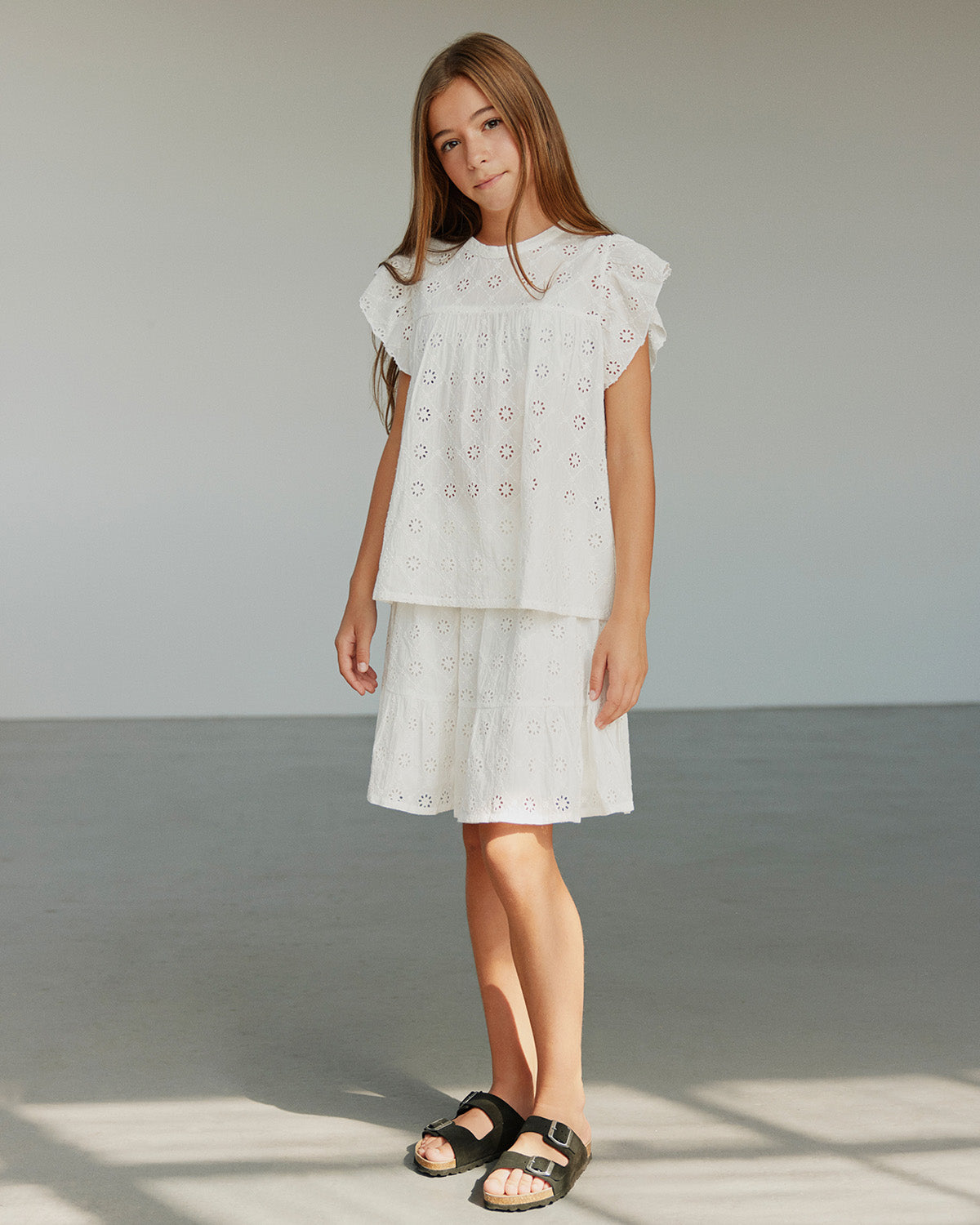 Sofie Schnoor YOUNG ADRIENNESY NEDERDEL Nederdel 0124 Snow white