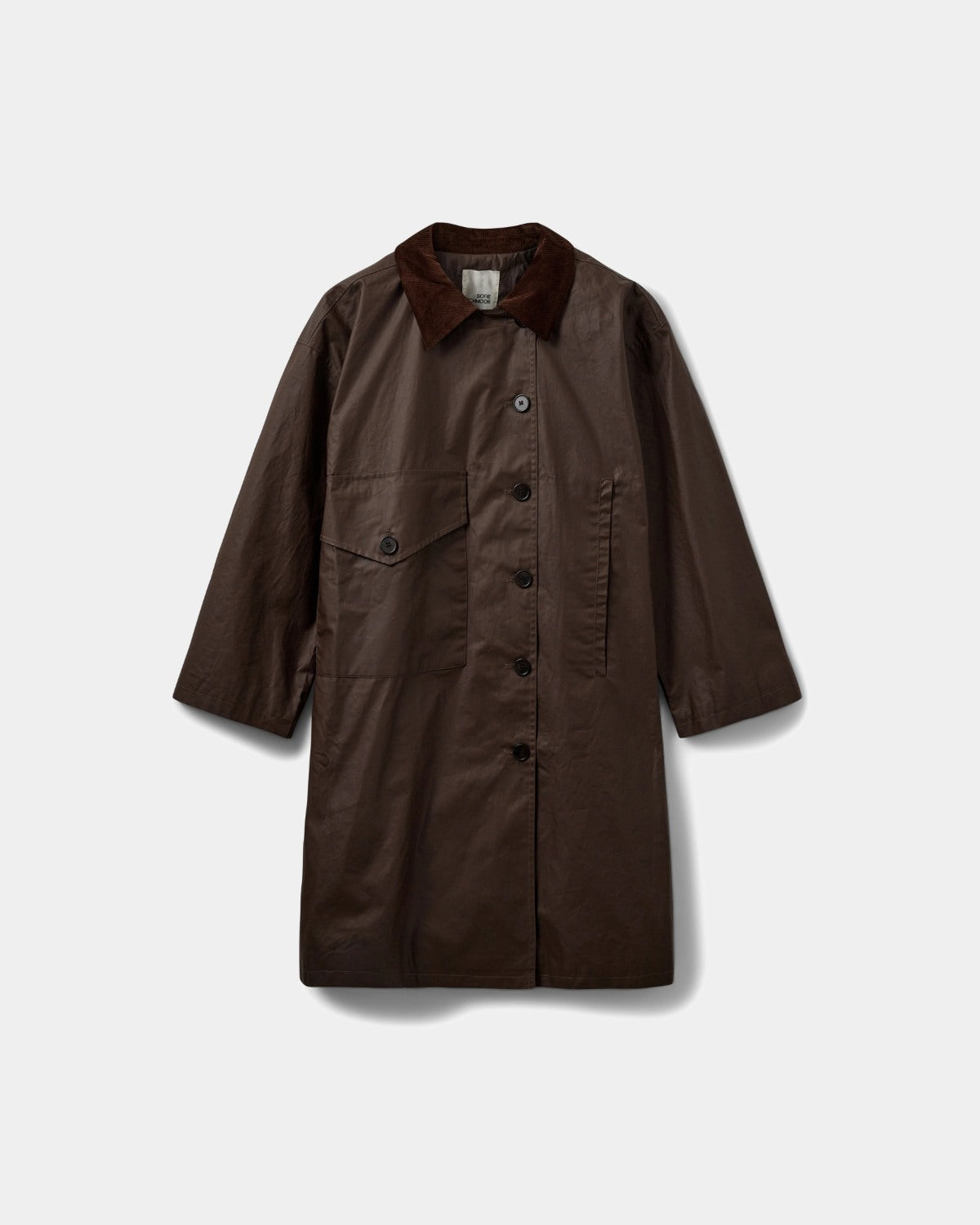 Sofie Schnoor WOMEN AGNESSW FRAKKE Frakke 7025 Dark brown