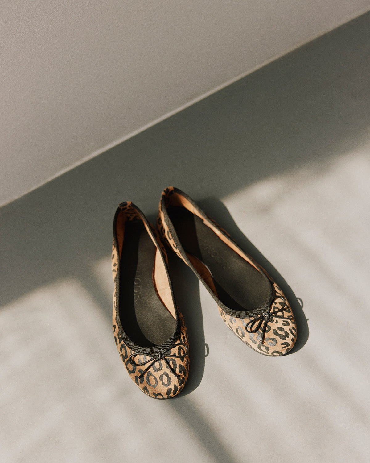 Sofie Schnoor YOUNG AGNESSY BALLERINA Ballerina 9086 Light brown leopard