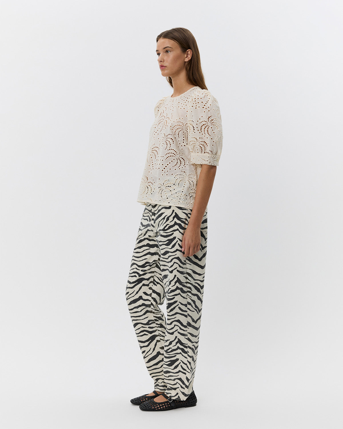 Sofie Schnoor WOMEN AHLIASW BLUSE Bluse 0101 Off white