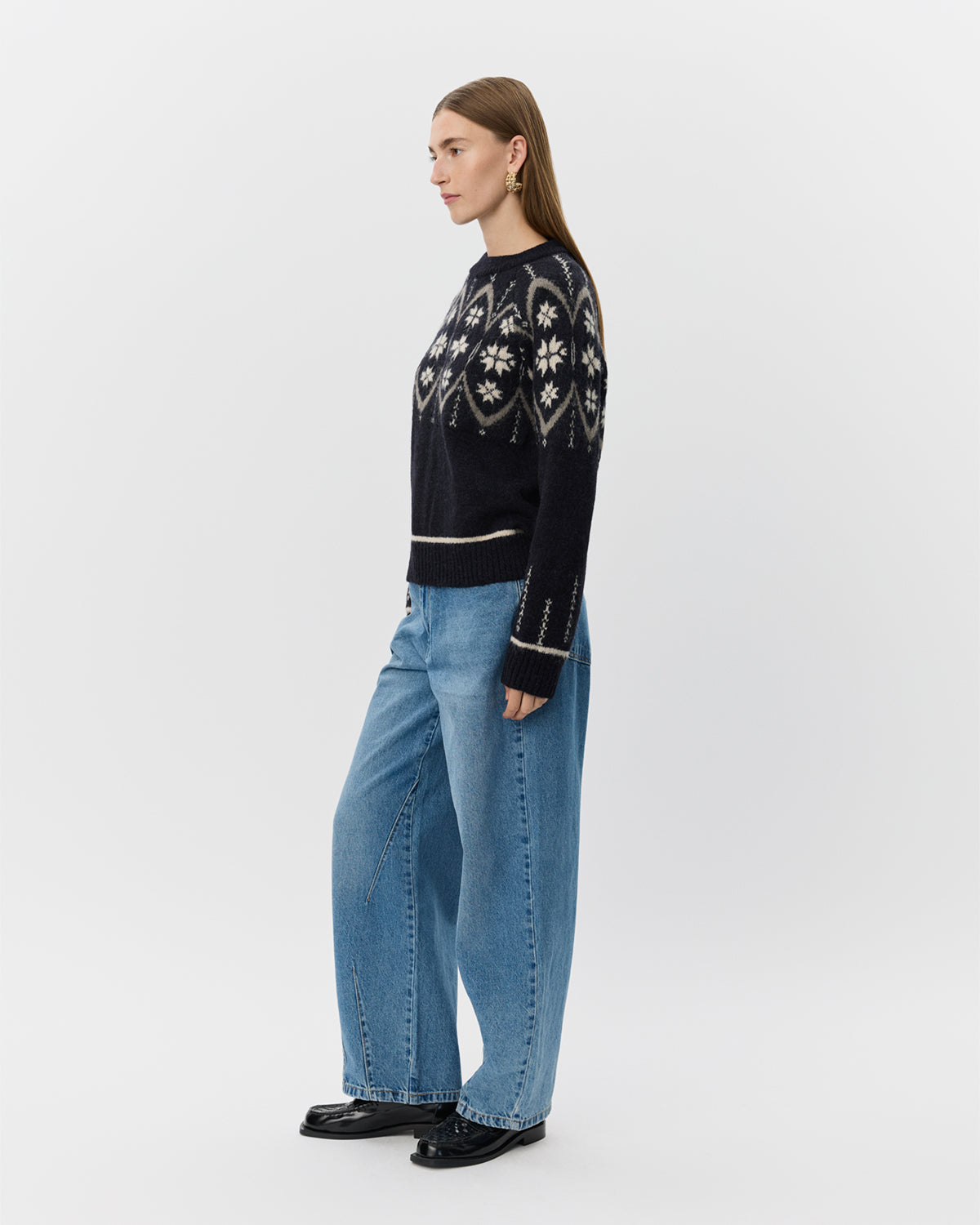 Sofie Schnoor WOMEN AINASW SWEATER Sweater 1004 Black mix