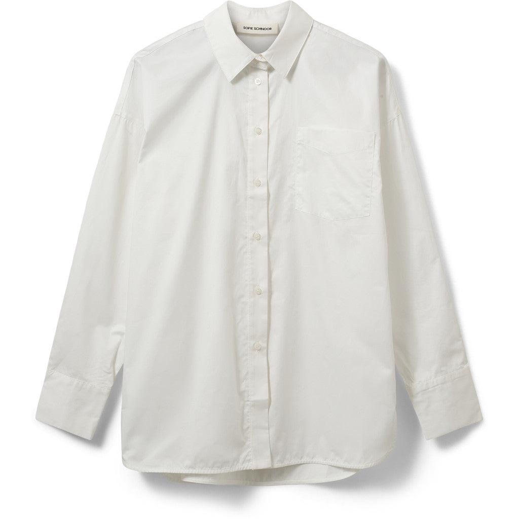 Sofie Schnoor WOMEN ALINASW OVERSIZED SKJORTE Skjorte 0105 White