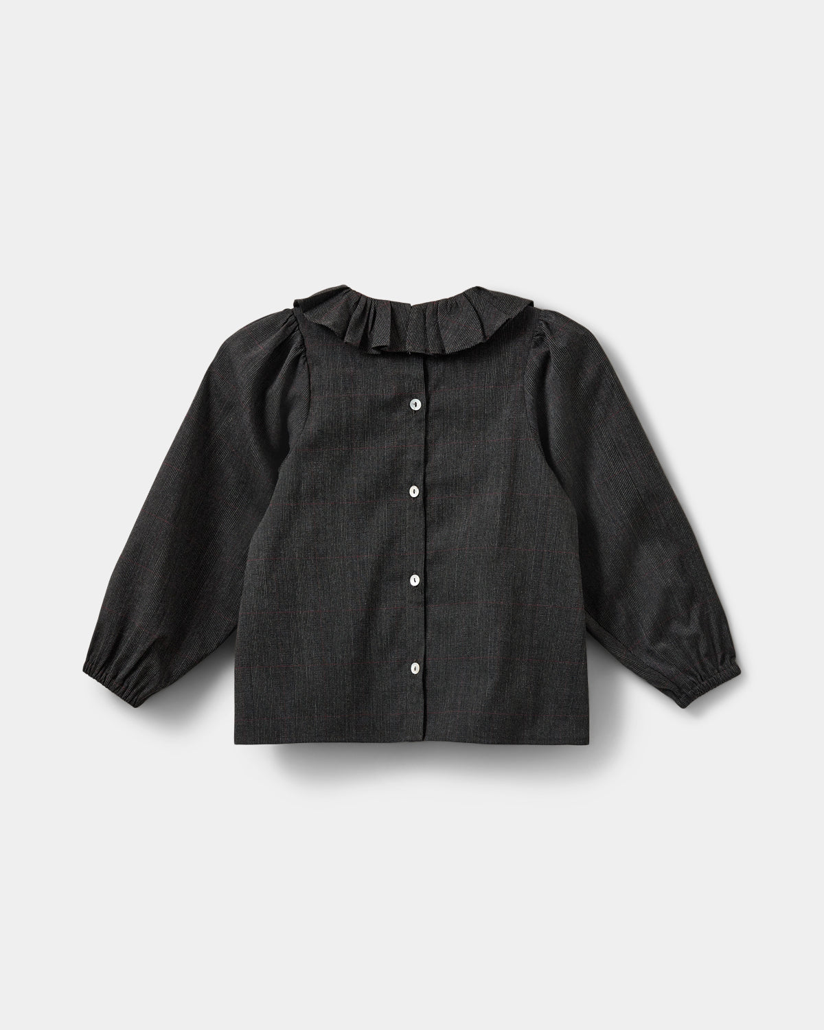 Sofie Schnoor KIDS ALMINASB BLUSE Bluse 8055 Antracit Check