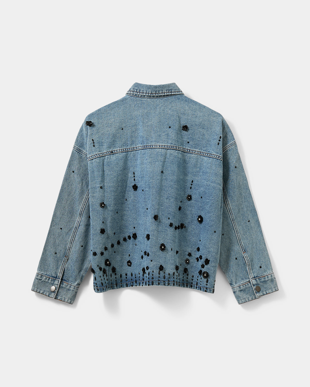 Sofie Schnoor WOMEN AMAYASW BOXY DENIM JAKKE Jakke 5002 Denim blue