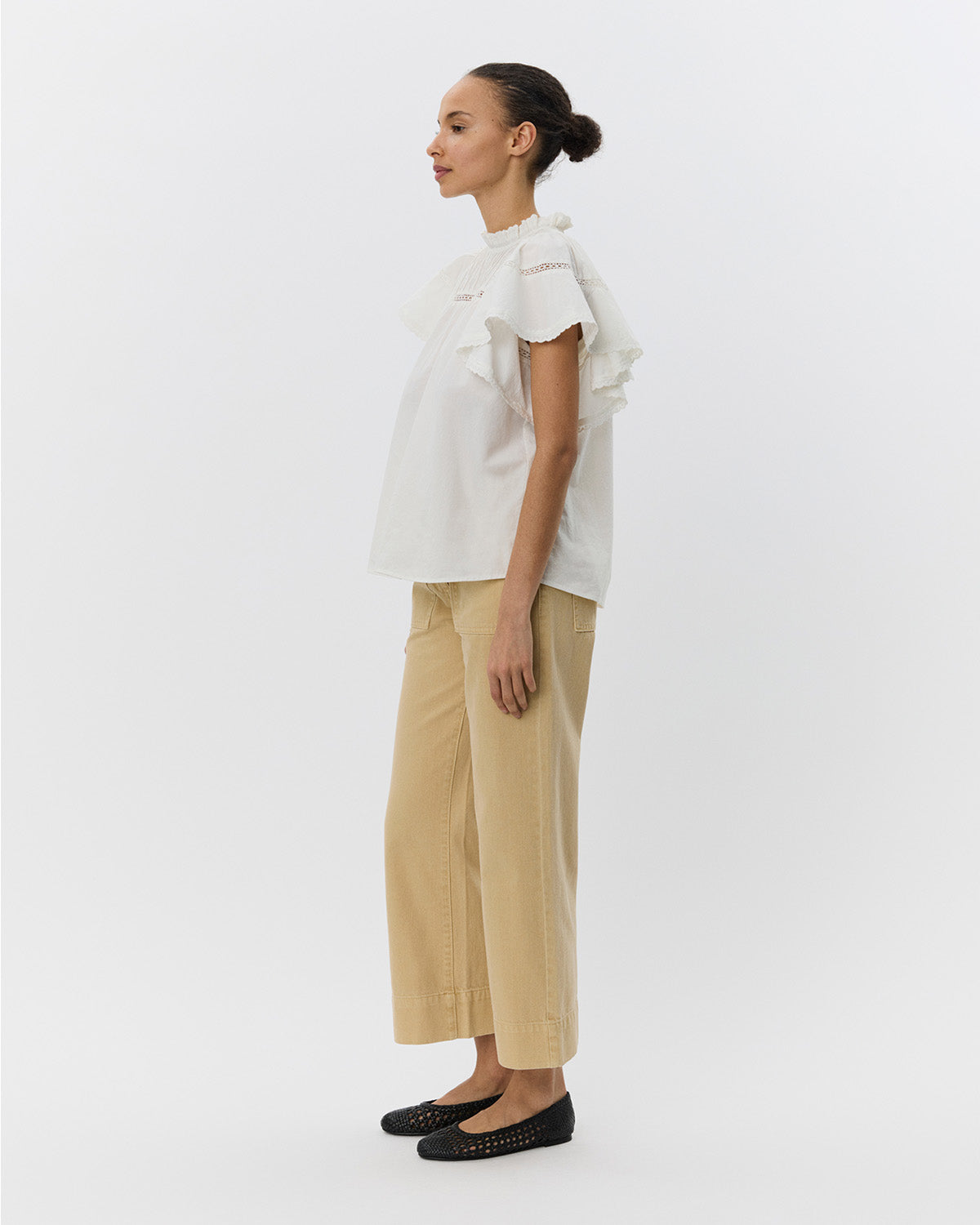 Sofie Schnoor WOMEN ANAISSW BLUSE Bluse 0101 Off white