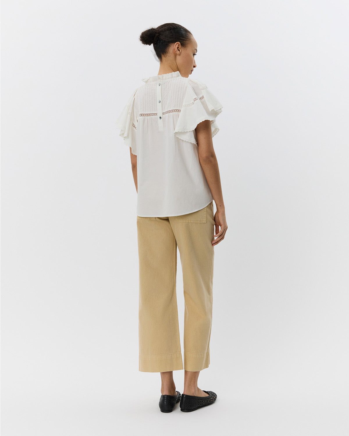 Sofie Schnoor WOMEN ANAISSW BLUSE Bluse 0101 Off white