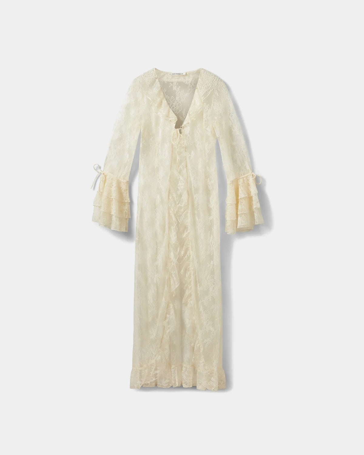 Sofie Schnoor WOMEN ANASTASIASW BLONDE KÅBE Robe 0101 Off white