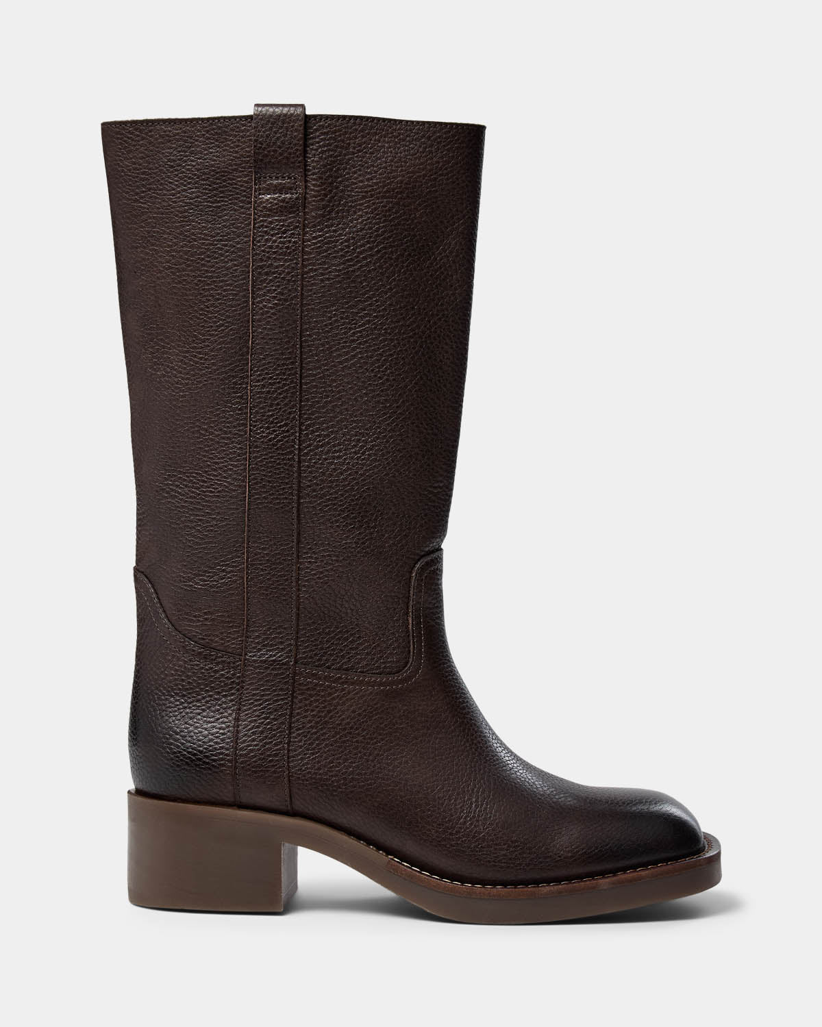 Sofie Schnoor WOMEN ANKLE HIGH LEATHER BOOT Støvle 7080 Dark brown