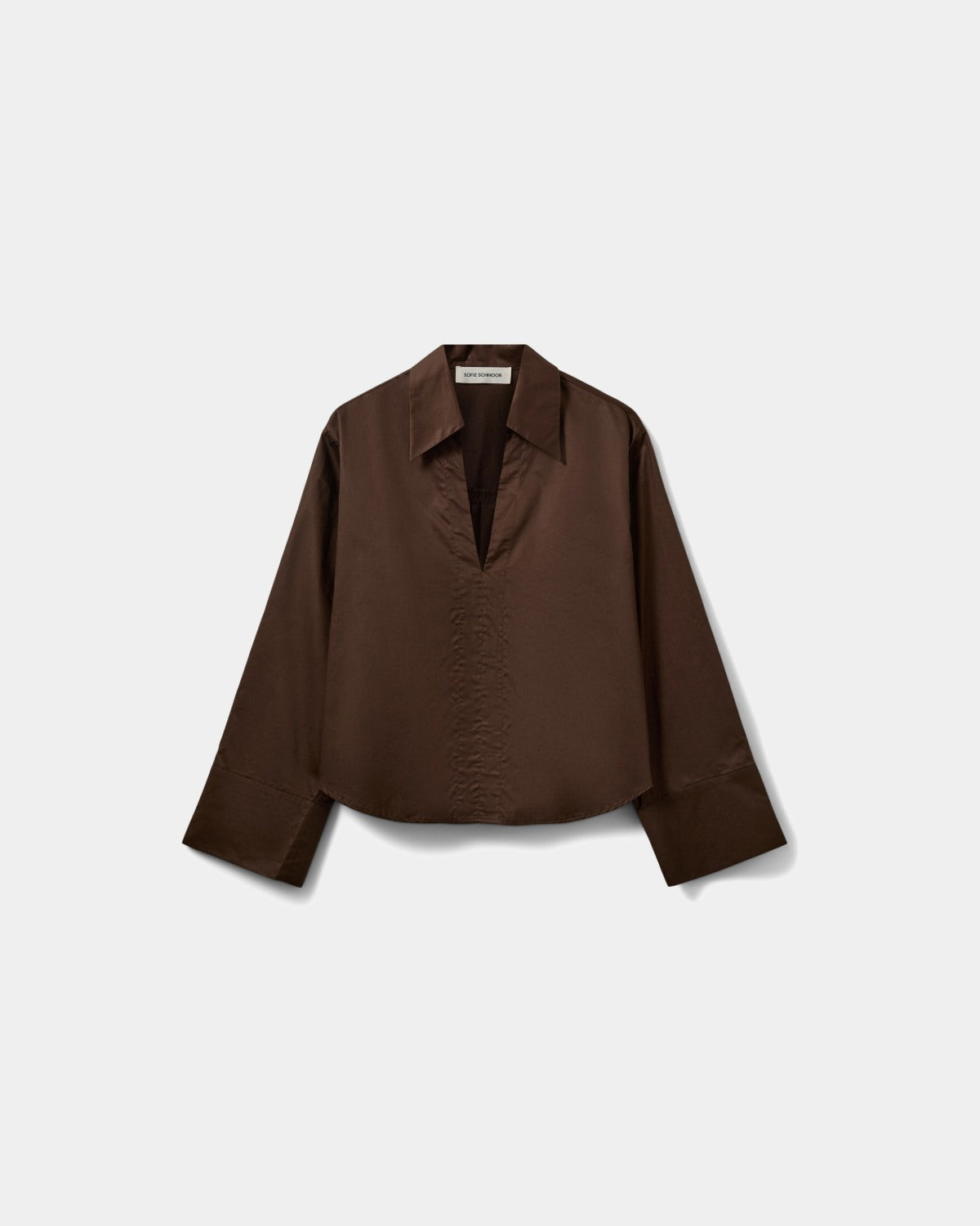 Sofie Schnoor WOMEN ANOASW OVERSIZE SKJORTE Skjorte 7162 Intense Brown