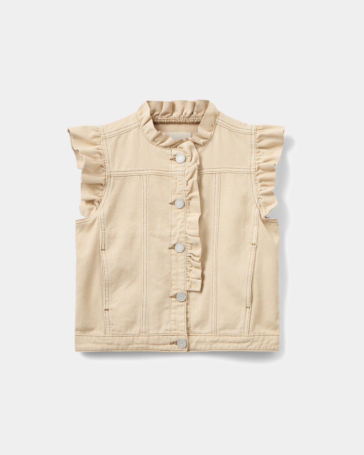 Sofie Schnoor YOUNG ARAHSY VEST Vest 0101 Off white