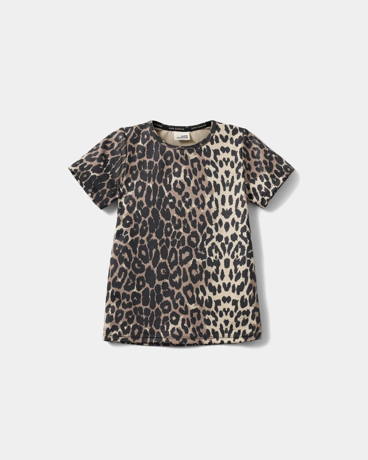 Sofie Schnoor KIDS ASITASK T-SHIRT T-shirt 9086 Light brown leopard