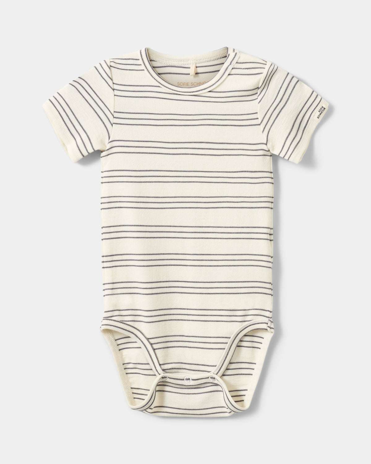 Sofie Schnoor BABY AUGUSTSB BODYSTOCKING Bodystocking 0149 Antique White w Blue