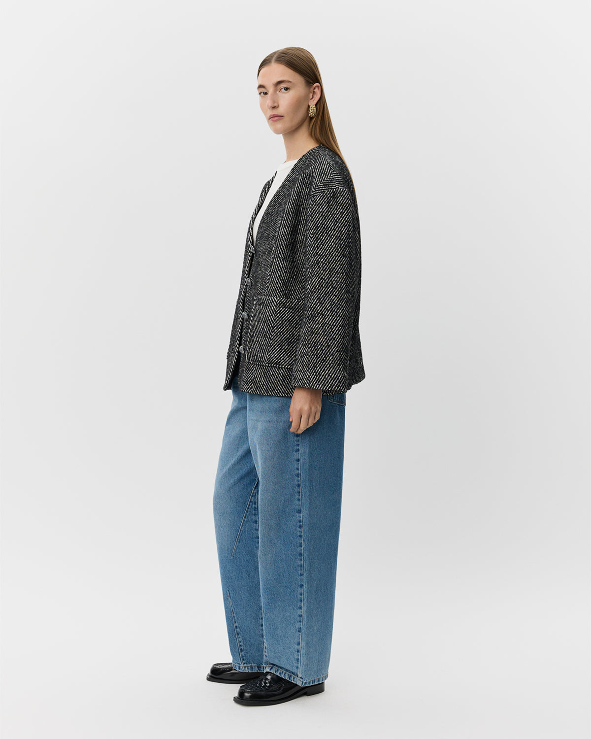 Sofie Schnoor WOMEN AURELIESW JAKKE Jakke 0142 Off White - Black