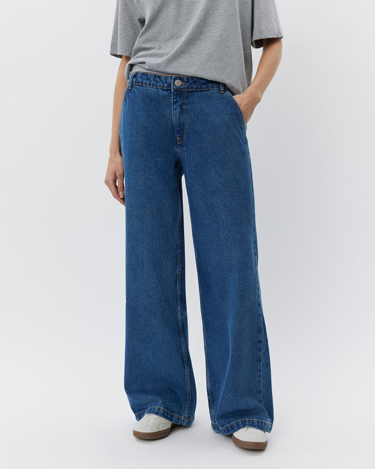 Sofie Schnoor WOMEN AZZISW JEANS Jeans 5002 Denim blue