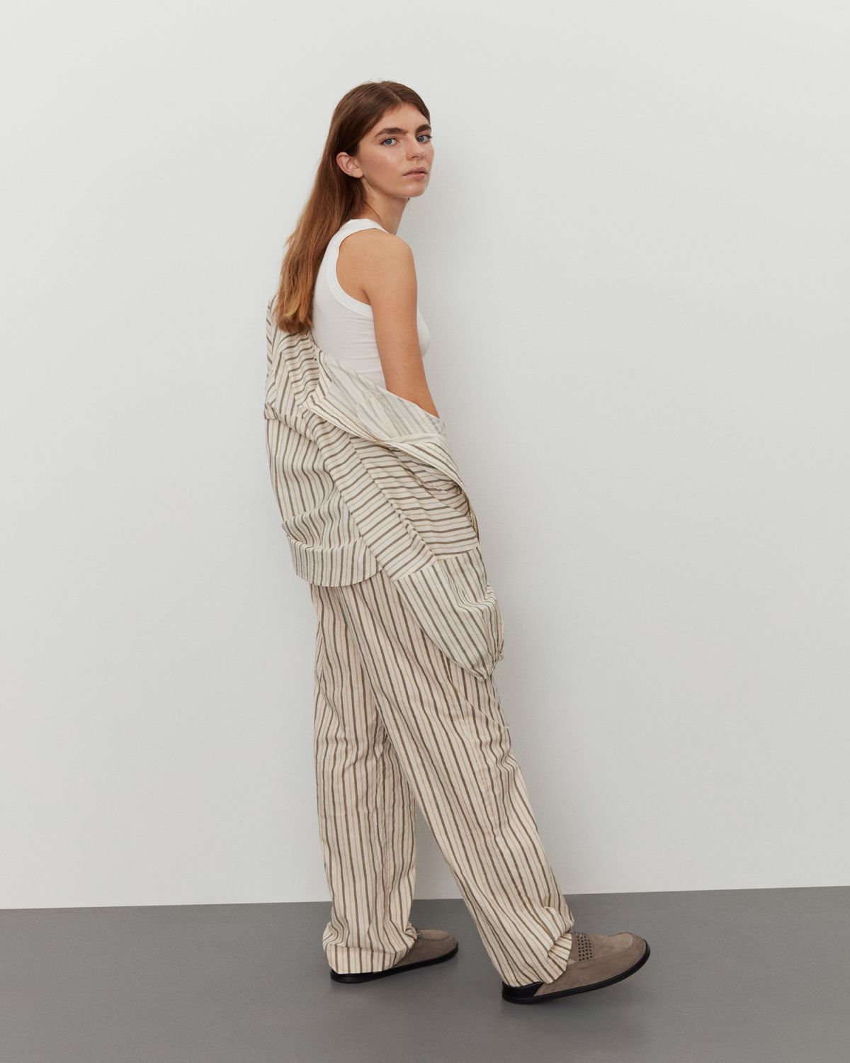 Sofie Schnoor WOMEN AbigaileSW Buks Buks 0140 Off White Striped
