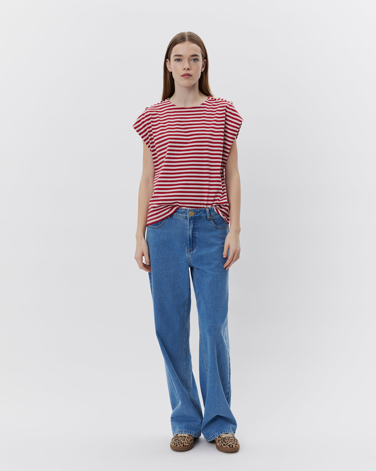 Sofie Schnoor WOMEN BAYSW T-SHIRT T-shirt 4139 Red Striped
