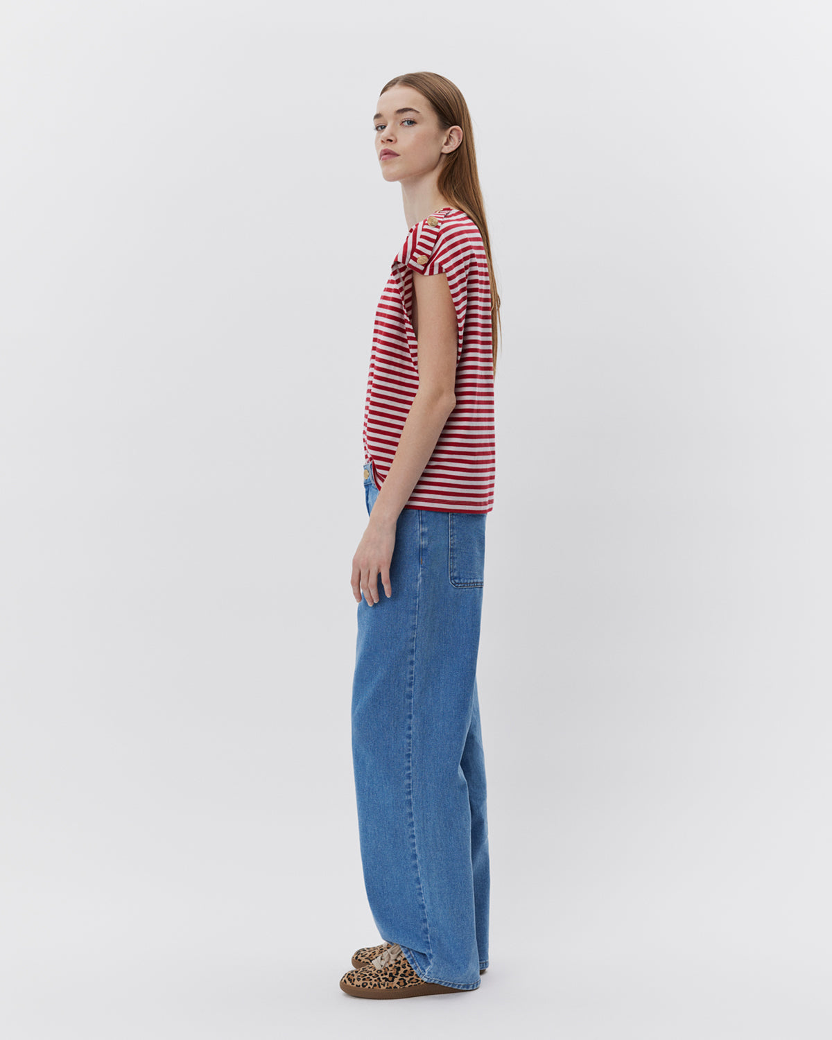 Sofie Schnoor WOMEN BAYSW T-SHIRT T-shirt 4139 Red Striped