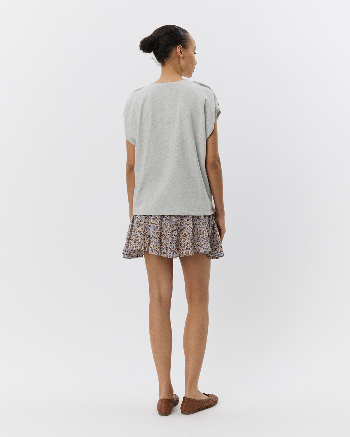 Sofie Schnoor WOMEN BAYSW T-SHIRT T-shirt 8000 Grey mel