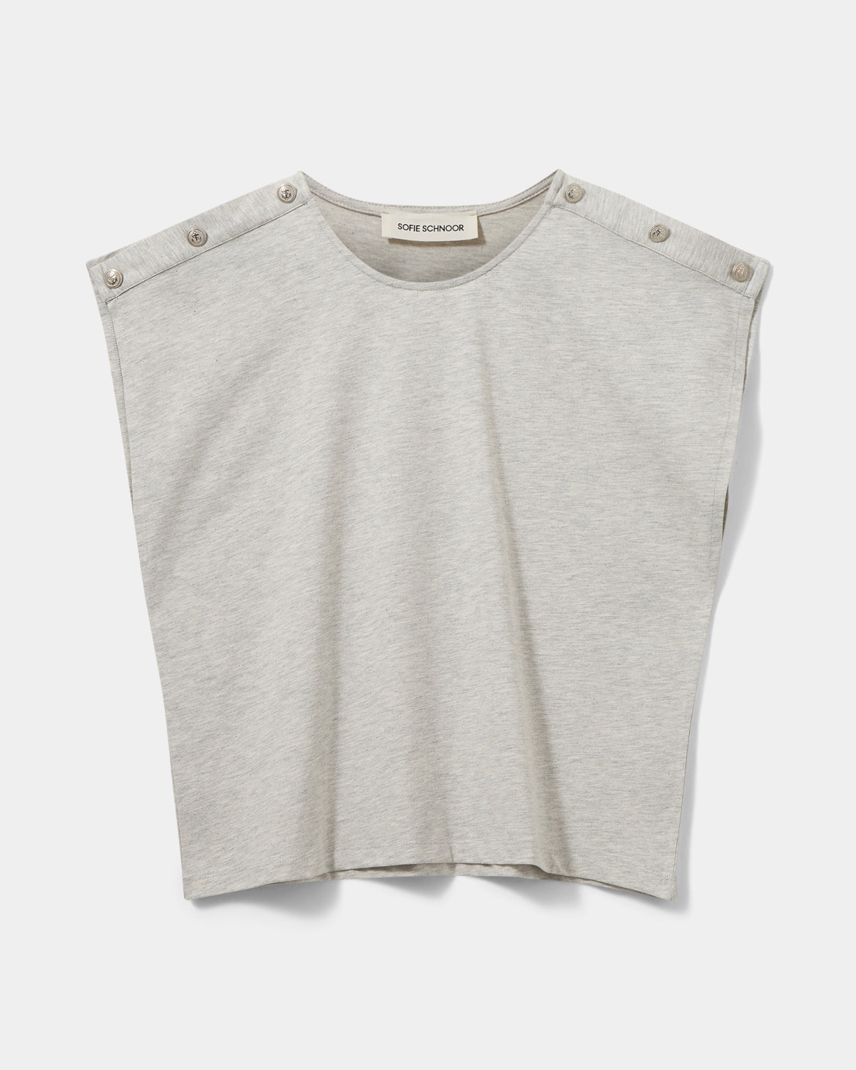 Sofie Schnoor WOMEN BAYSW T-SHIRT T-shirt 8000 Grey mel