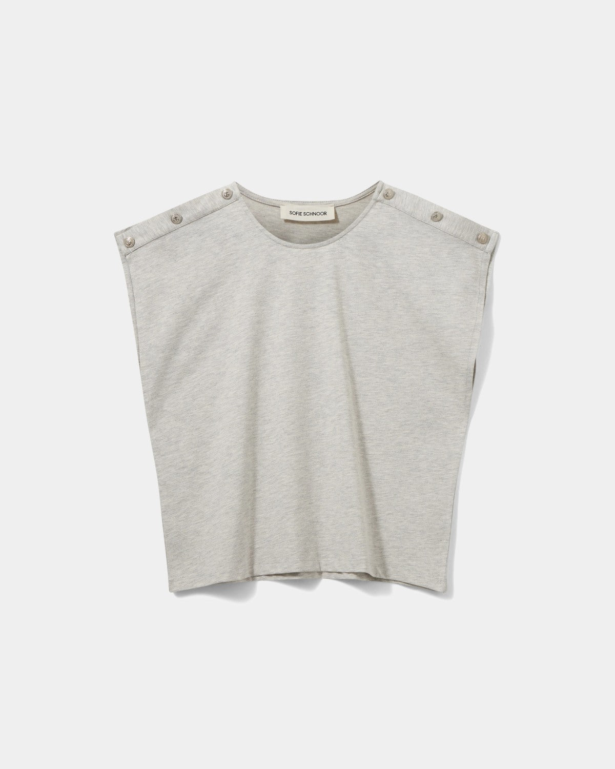 Sofie Schnoor WOMEN BAYSW T-SHIRT T-shirt 8000 Grey mel