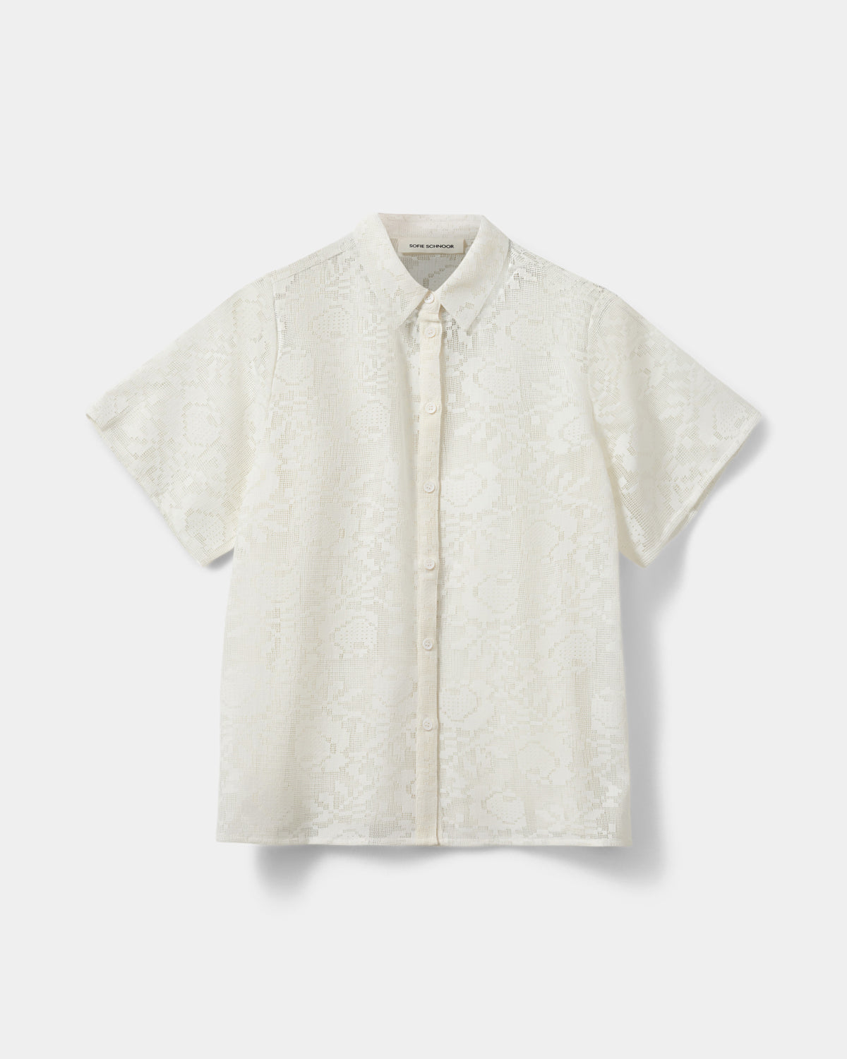 Sofie Schnoor WOMEN BEASW SKJORTE Skjorte 0101 Off white