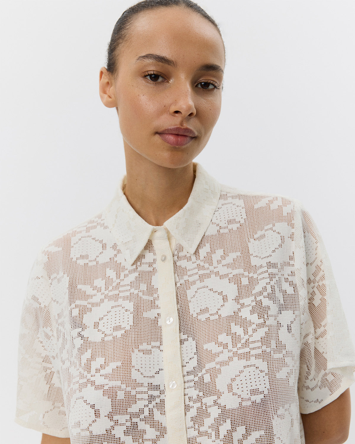 Sofie Schnoor WOMEN BEASW SKJORTE Skjorte 0101 Off white