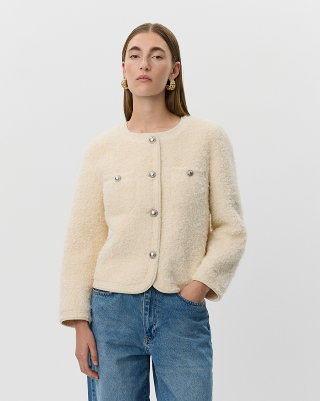 Sofie Schnoor WOMEN BENEDICTESW JAKKE Jakke 0101 Off white