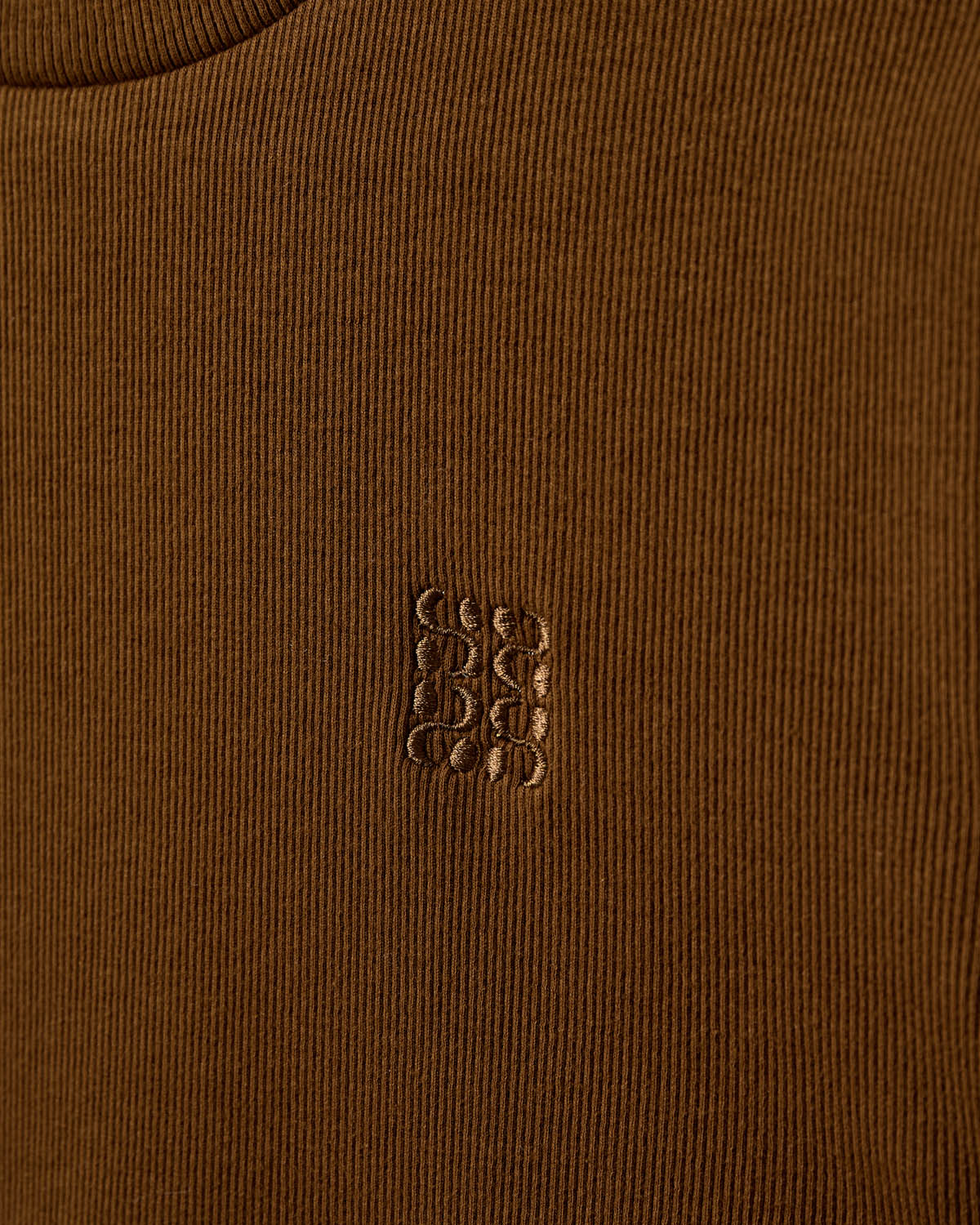 Sofie Schnoor WOMEN BLAKESW RIB BABY TEE T-shirt 7164 Maple Brown