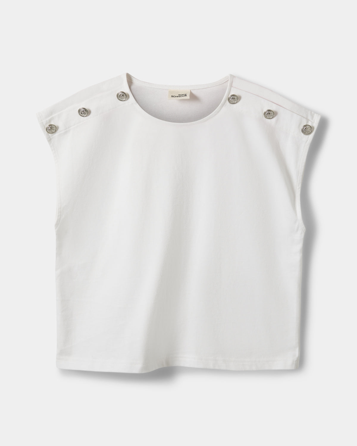 Sofie Schnoor YOUNG BaySy Oversize T-shirt T-shirt 0124 Snow white