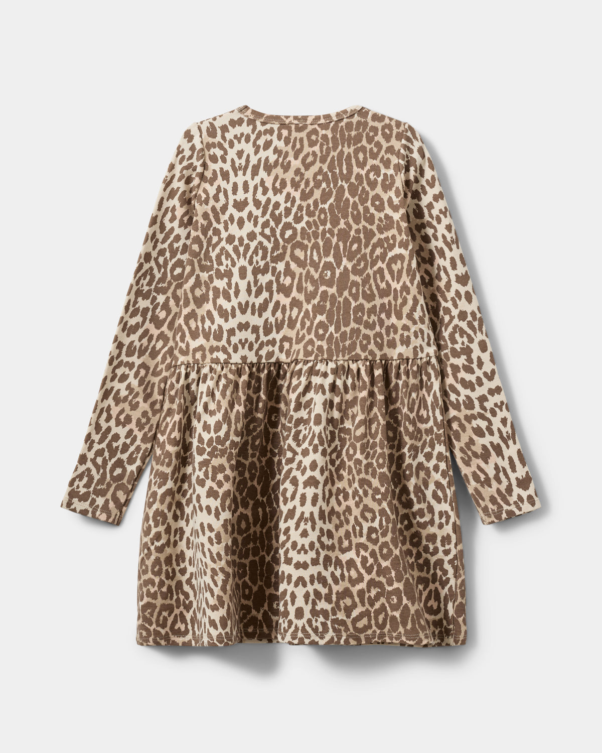 Sofie Schnoor KIDS BerraKB Kjole Kjole 9137 AOP Beige Leopard