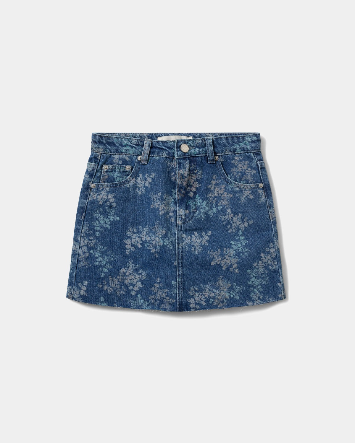 Sofie Schnoor YOUNG CALLYSY NEDERDEL Nederdel 9121 AOP Flower Blue