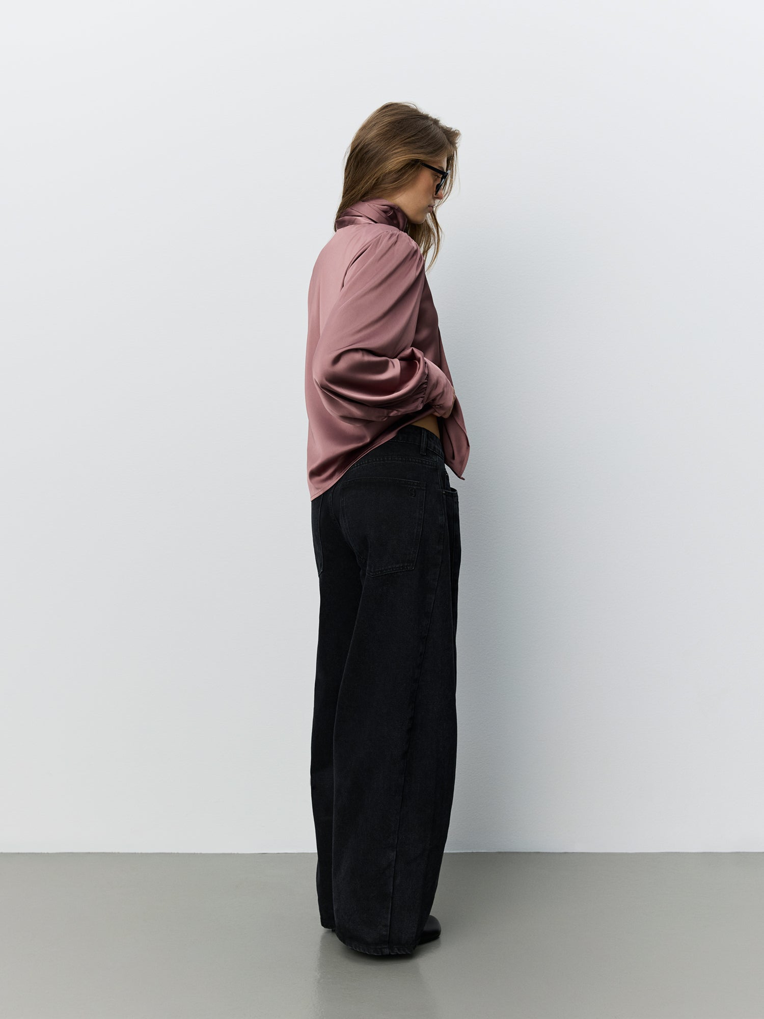 Sofie Schnoor WOMEN CARINASW SATIN SKJORTE Bluse 7172 Dusty Plum