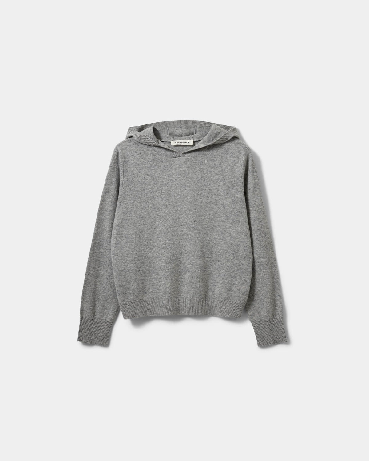 Sofie Schnoor WOMEN CASSIESW KNIT HOODIE Hættetrøje 8000 Grey Melange