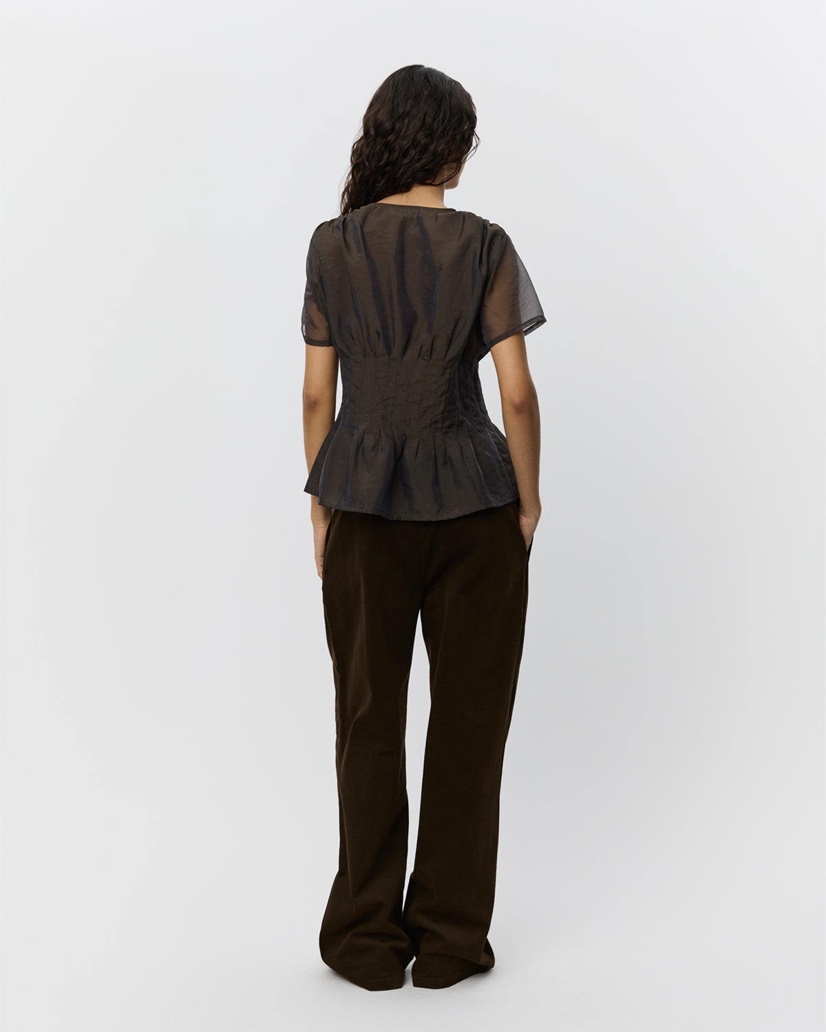 Sofie Schnoor WOMEN CENIASW SKJORTE Skjorte 7025 Dark brown