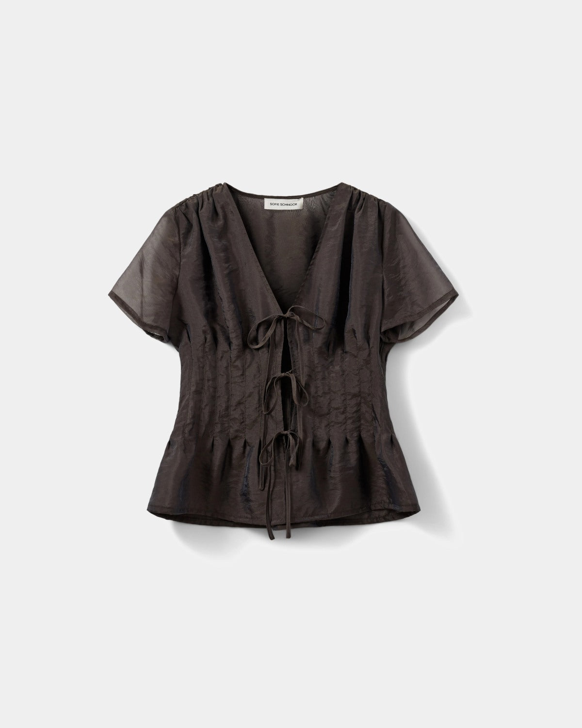 Sofie Schnoor WOMEN CENIASW SKJORTE Skjorte 7025 Dark brown