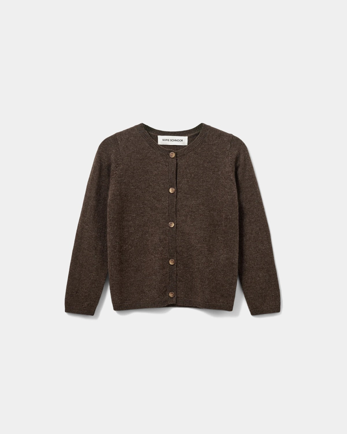 Sofie Schnoor KIDS CISSESK CARDIGAN Cardigan 7129 Brown Fudge