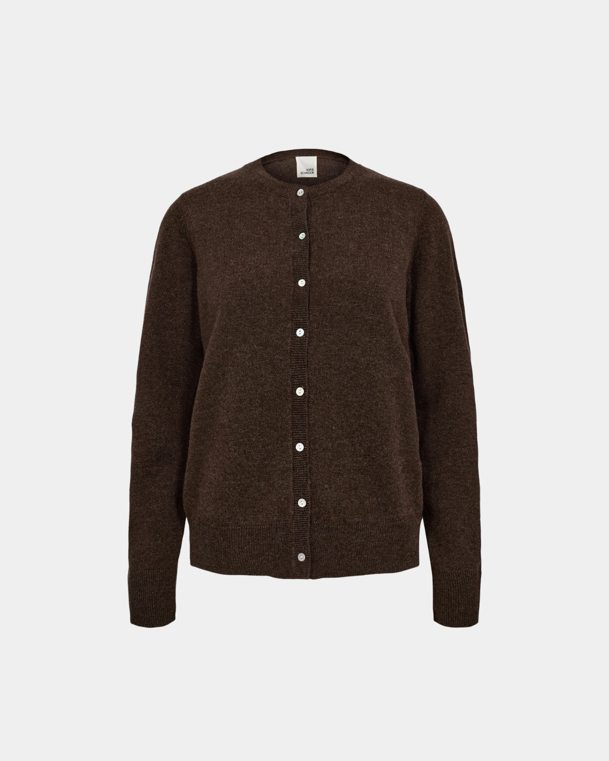 Sofie Schnoor WOMEN CISSESW CARDIGAN Cardigan 7129 Brown Fudge