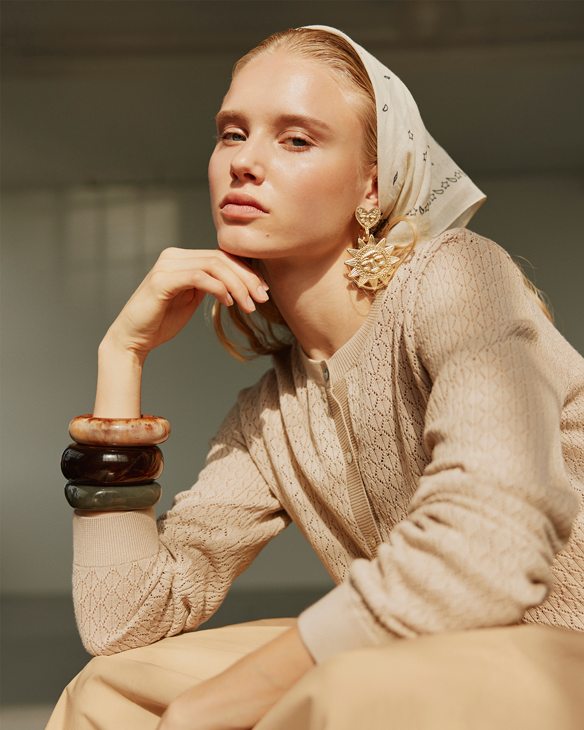 Sofie Schnoor WOMEN CISSESW CARDIGAN Cardigan 7015 Beige