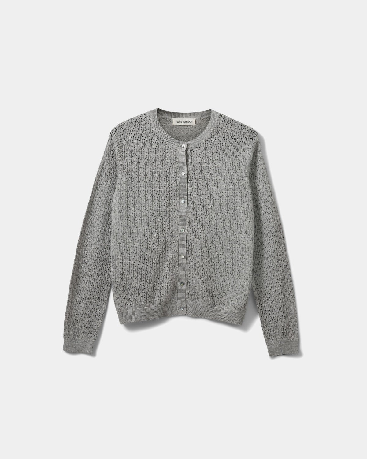 Sofie Schnoor WOMEN CISSESW CARDIGAN Cardigan 8010 Grey melange
