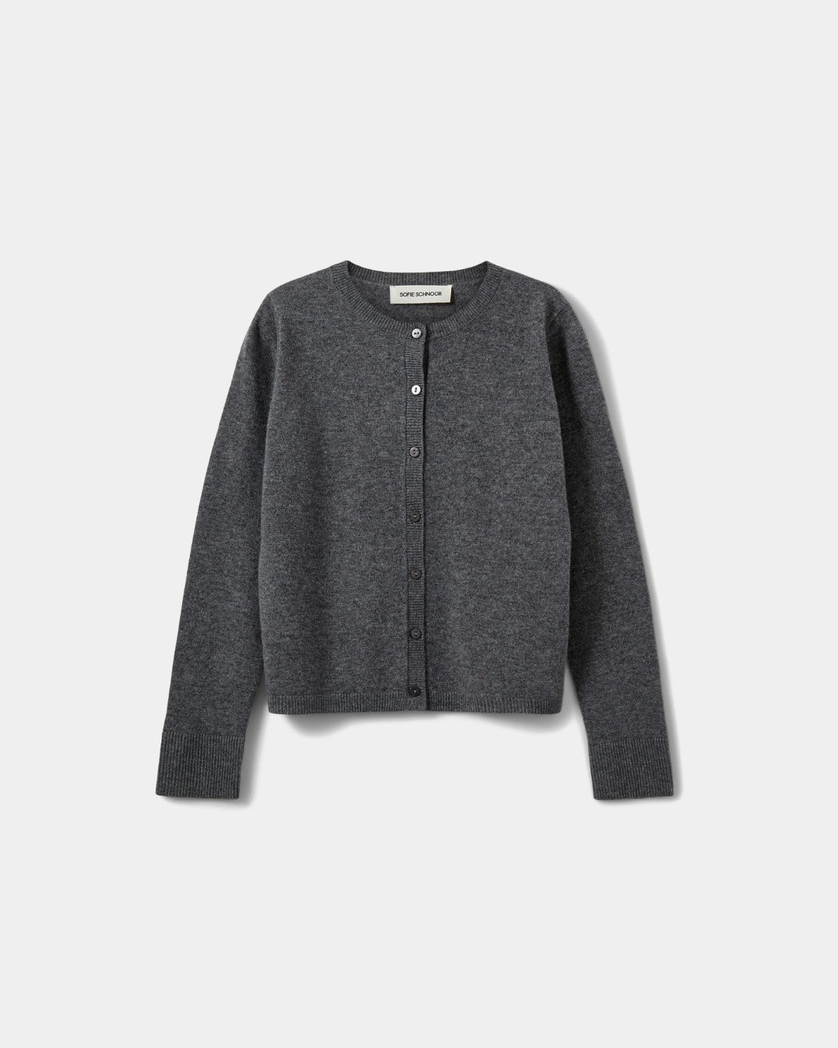 Sofie Schnoor YOUNG CISSESY CARDIGAN Cardigan 8011 Dark grey melange