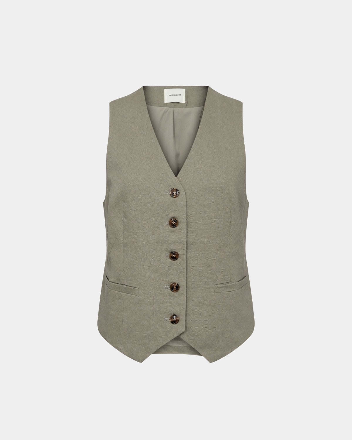 Sofie Schnoor WOMEN CLEOHSW VEST Vest 9003 Khaki Army