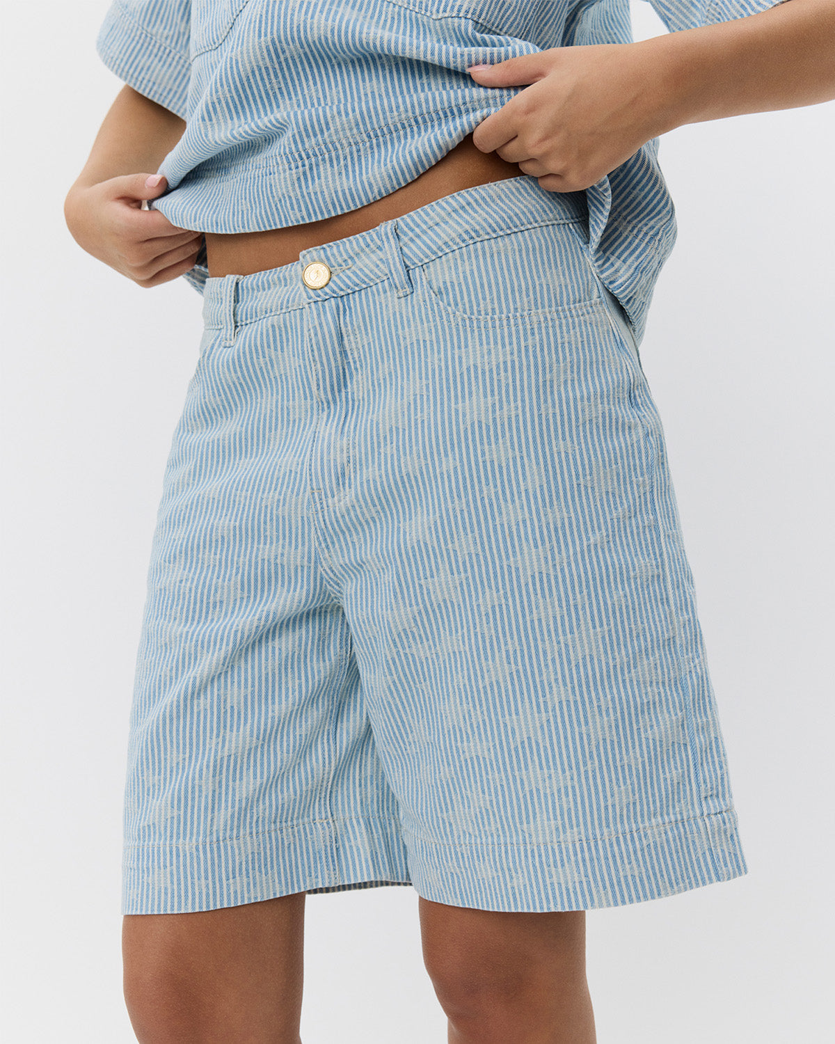 Sofie Schnoor WOMEN CLEOSW SHORTS Shorts 5063 Light blue