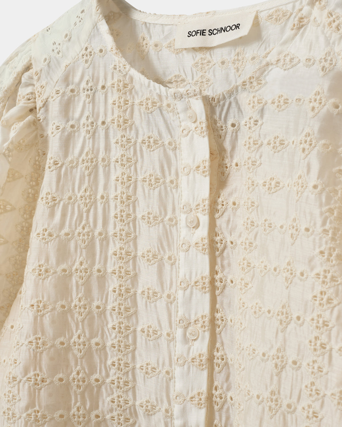 Sofie Schnoor WOMEN CORASW SKJORTE Skjorte 0101 Off white