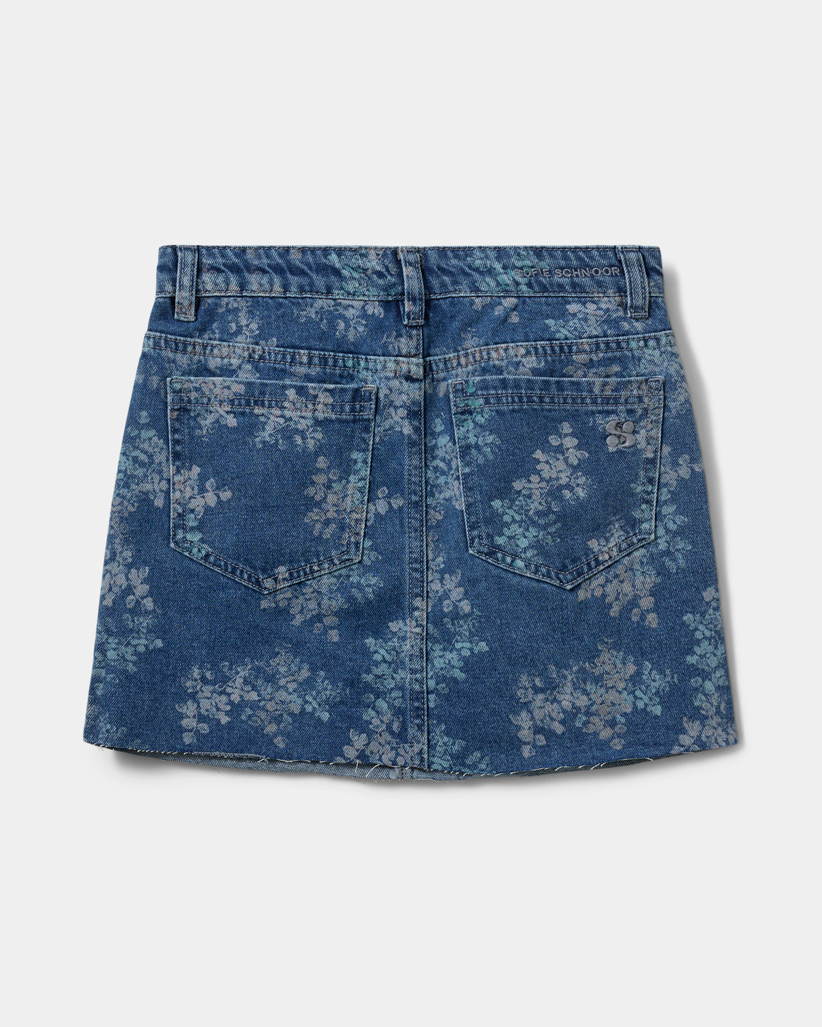 Sofie Schnoor YOUNG CallySY Nederdel Nederdel 9121 AOP Flower Blue